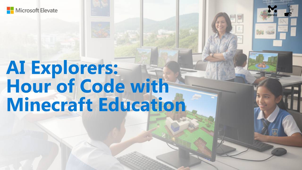 AI Explorers: Hour of Code with Minecraft Education MEKA-2149223835